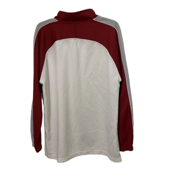 NCAA University of Alabama 1/4 Zip Jacket Top Mens Large Crimson Tide Football - Picture 5 of 11